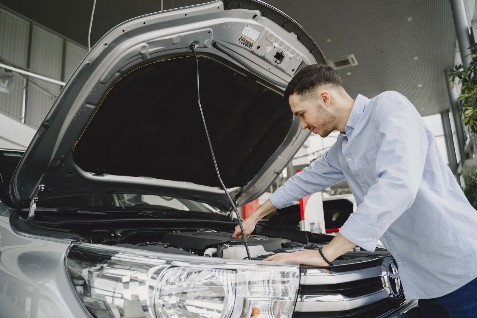 Inspection d’un véhicule avant sa revente